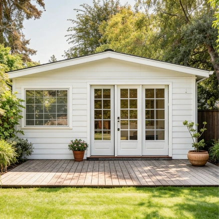 Garage conversion ADU completed for Dallas homeowner